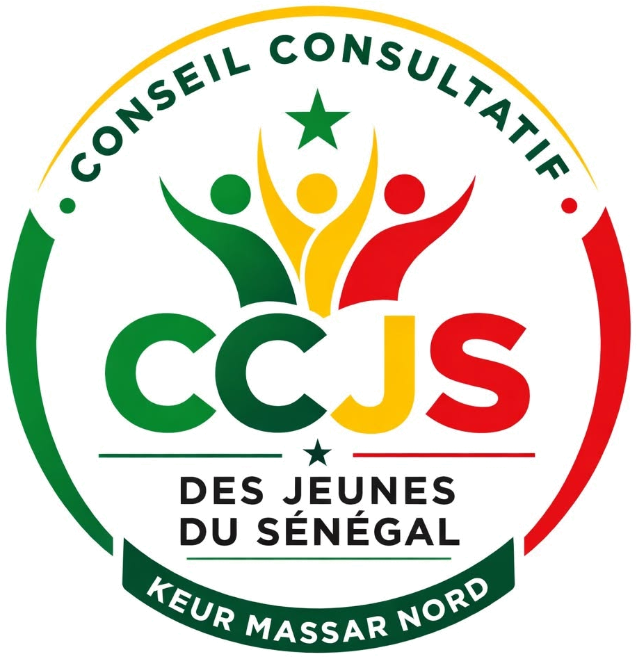 Logo du Conseil consultatif des jeunes du Sénégal, Kër Massar Nord
